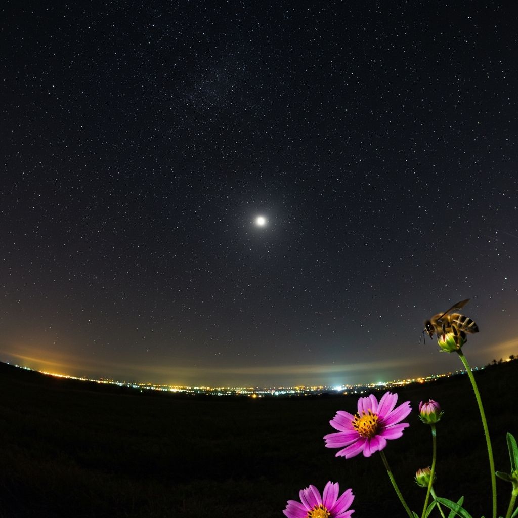 Contaminación Lumínica: Efectos en Ritmos Circadianos de Plantas y Animales